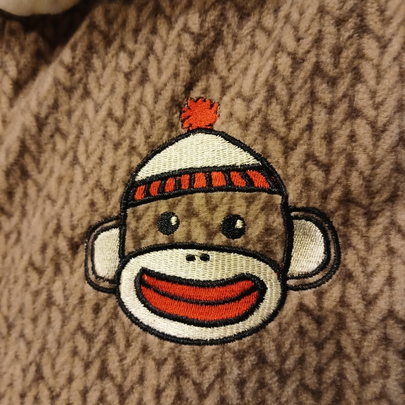 Monkey Onesie unisex fits size Large Women Mens Medium - Picture 6 of 7